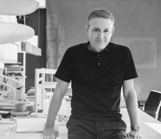 Mario Ruiz, designer of the B.lux Frame