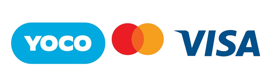 Payment methods - Yoco, Mastercard, Visa