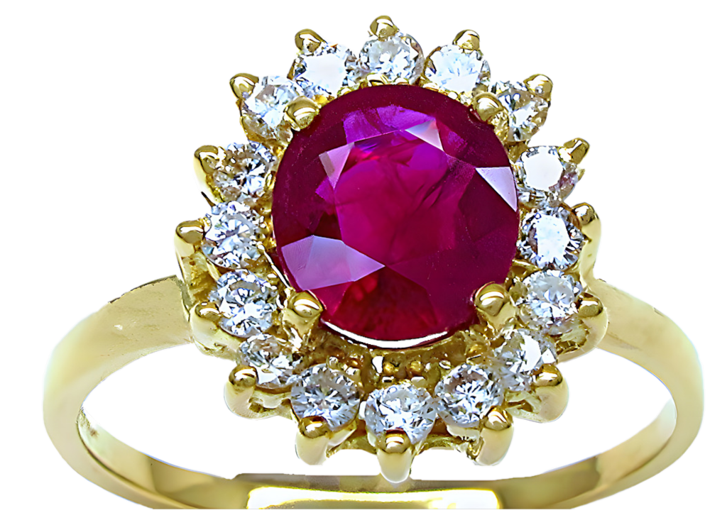Oval Ruby Ring