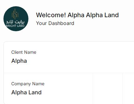 Client Dashboard
