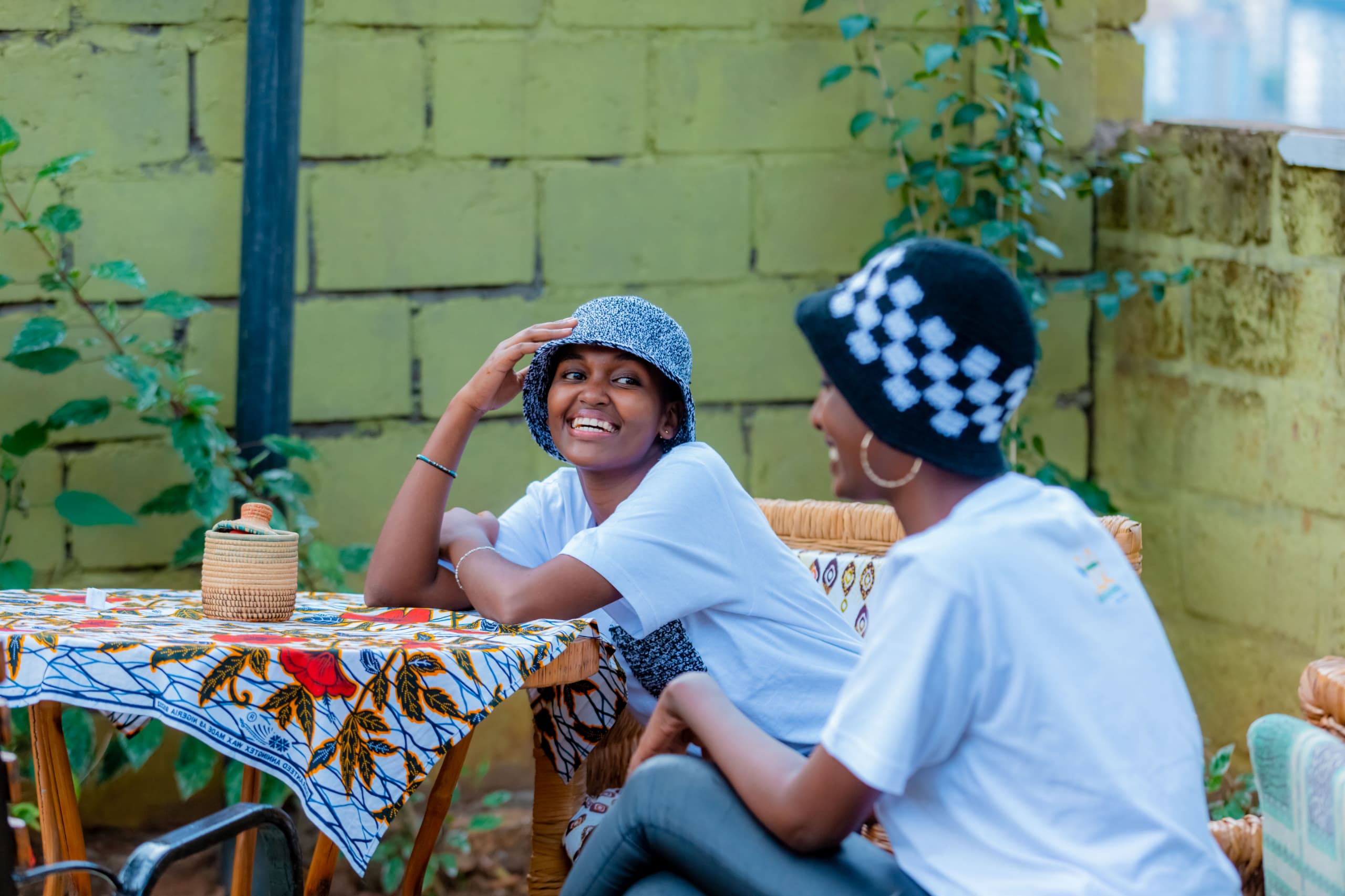 Checkered Bucket Hats