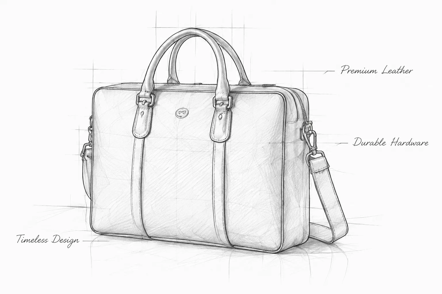Line Drawing Bag