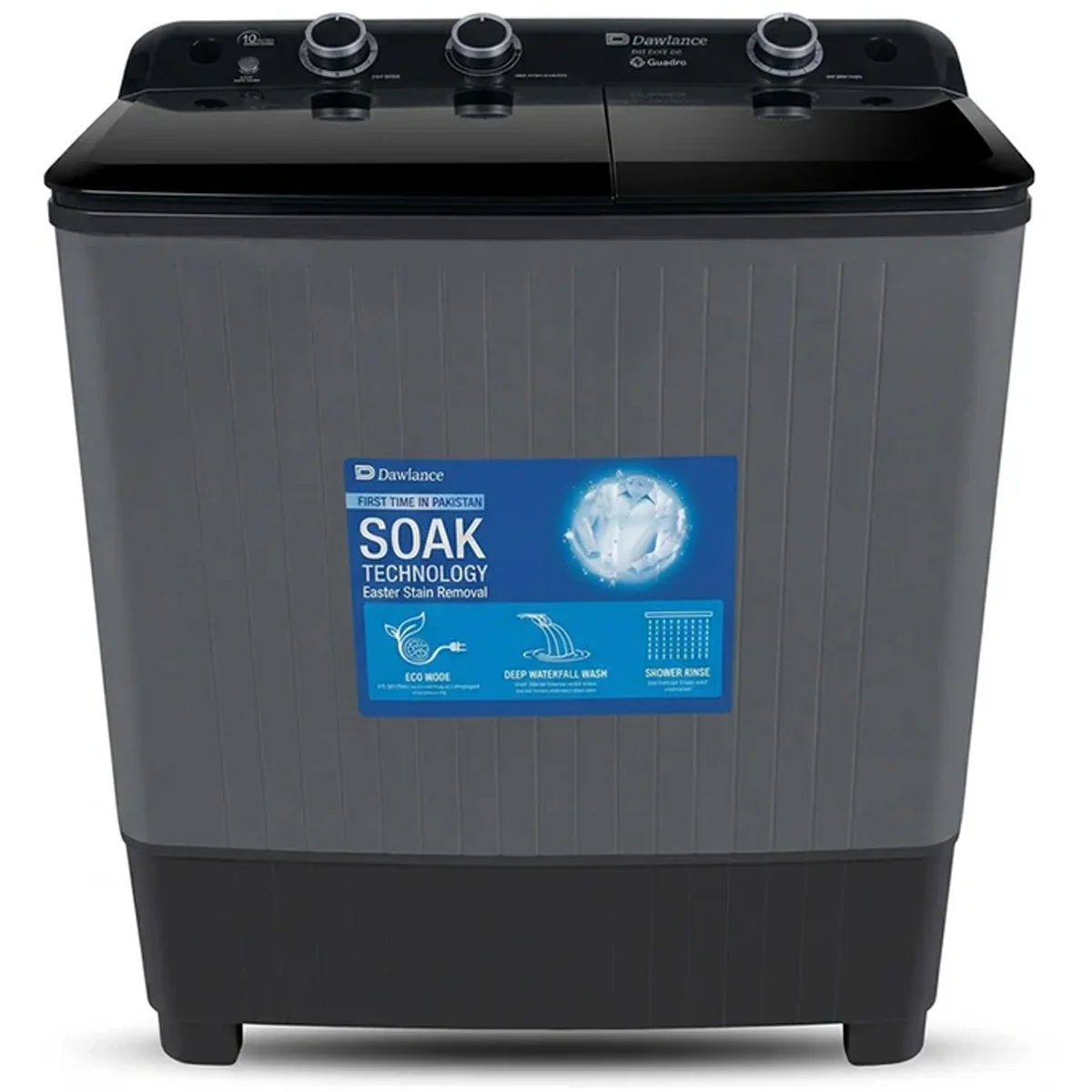 Dawlance DW 6570 Quadro twin tub washing machine with Soak Technology