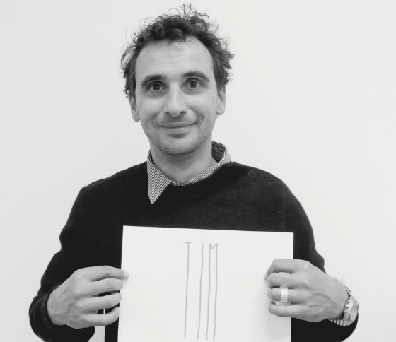 Tim Brauns, designer of the B.lux Kup Camp