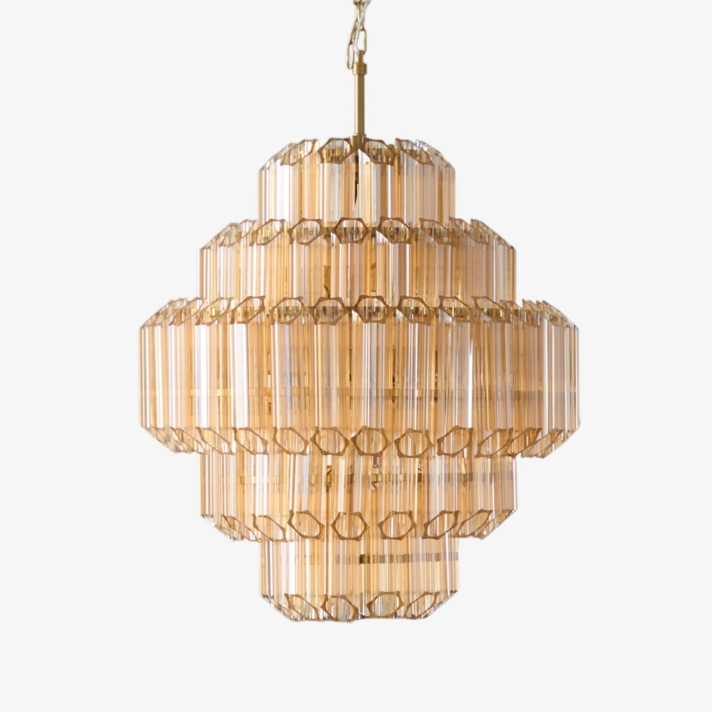 Aurum Cascade Glass Chandelier product thumbnail