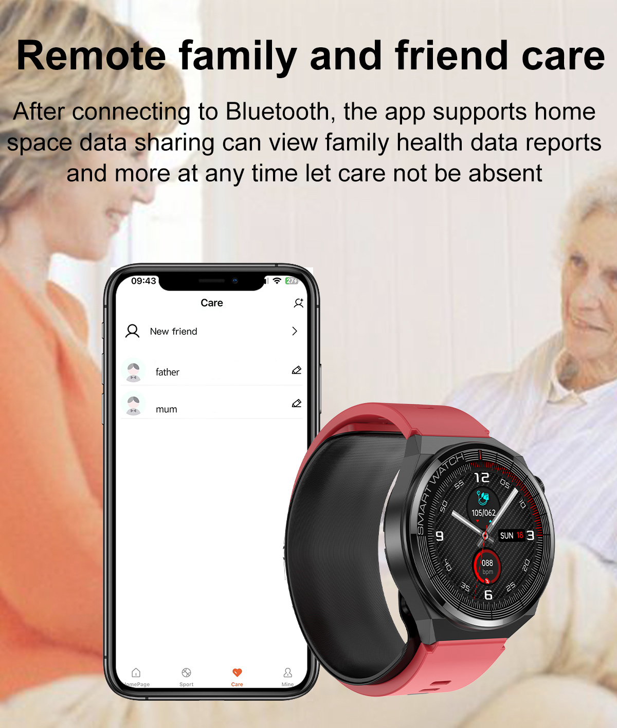 702 Smart Watch H42 comprehensive health management wellness measurement breathing training sedentary reminder multidimensional health comprehensive body health status wellness awareness
